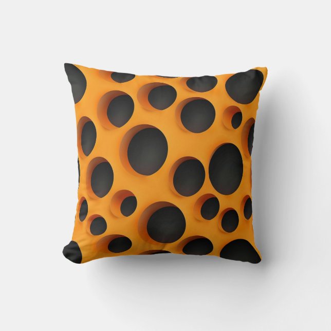 Modern Art Throw Pillow (Front)