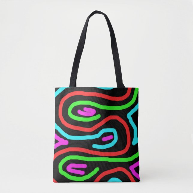 Modern art  tote bag (Front)