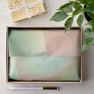 Modern Artistic Abstract Contemporary Versatile Tissue Paper