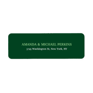 Modern Artistic Creative Forest Green Class Family