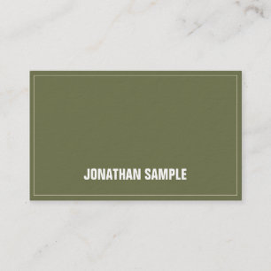 Modern Artistic Elite Design Premium Thick Luxury Business Card