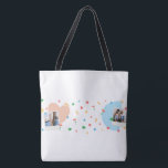 Modern Artistic Pattern Tote Bag - Creative Heart<br><div class="desc">Carry your essentials in style with this unique and artistic tote bag. Featuring a creative collage of hearts and meaningful imagery, this bag is perfect for daily use, shopping, or as a thoughtful gift. Made with high-quality material and a vibrant print that won't fade. Durable, stylish, and perfect for anyone...</div>