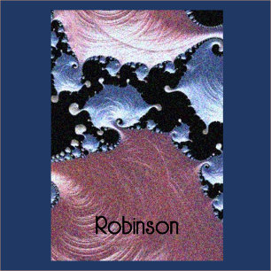 Modern Artistic Pink Purple  Tea Towel