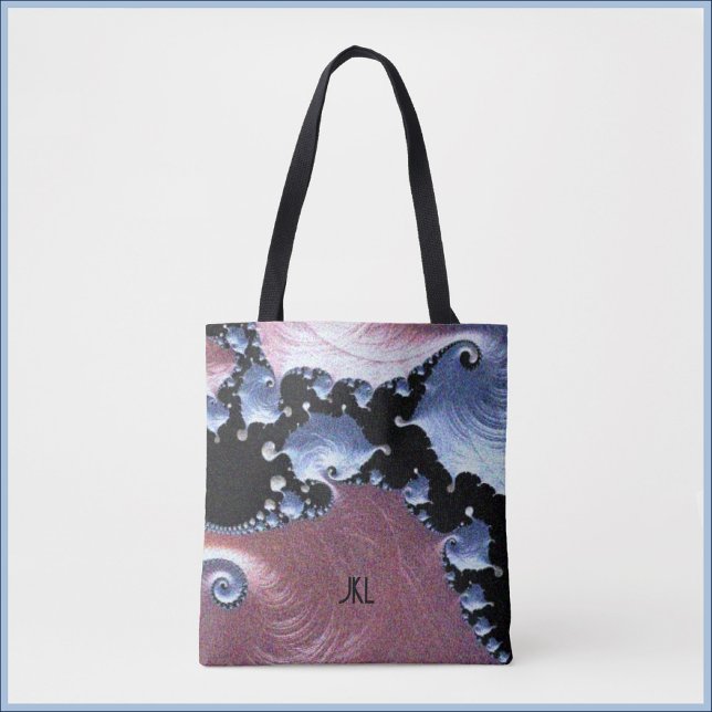 Modern Artistic Pink Purple  Tote Bag (Creator Uploaded)