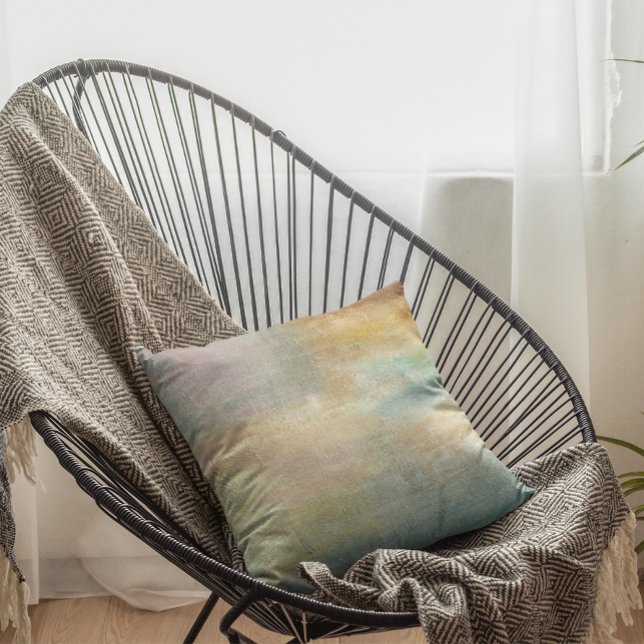 Modern Artsy Autumn Abstract   Cushion (Creator Uploaded)