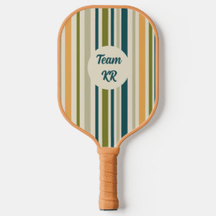 Modern Artsy Geometric Personalised  Pickleball Paddle
