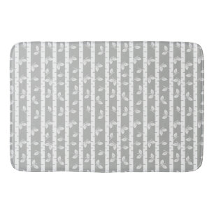 Modern Aspen Trees Bath Mat