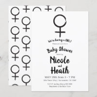 Modern Astrology Venus Feminine Baby Girl Shower