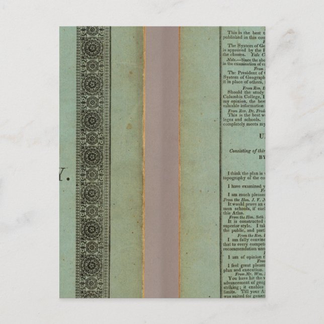 Modern atlas postcard (Front)