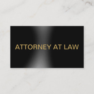 Modern Attorney at Law Professional Business Card