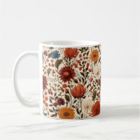 Modern Autumn Fall Botanical Floral