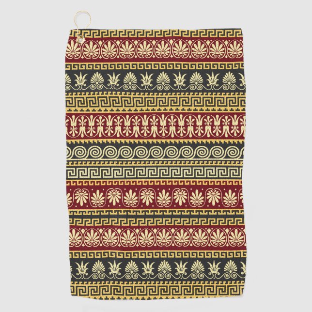 Modern Aztec  Golf Towel (Front)