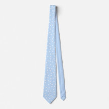Modern Baby Blue White Polka Dots Groom Gift