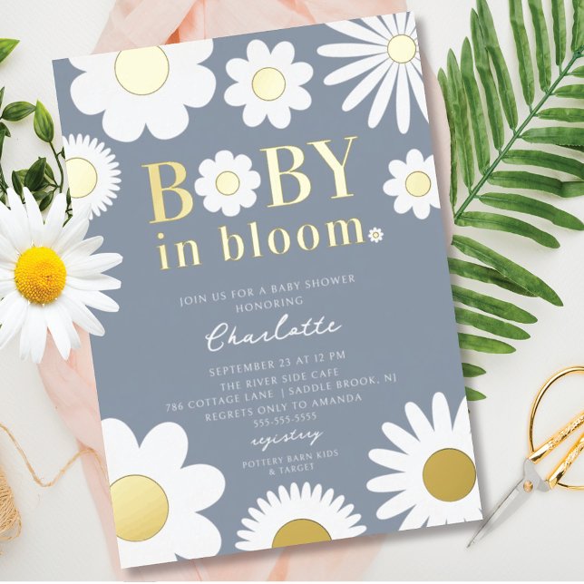 Modern Baby In Bloom Baby Shower (Creator Uploaded)