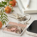 Modern Baby Photo | You Make My Life Complete Gift Key Ring<br><div class="desc">Modern Baby Photo | You Make My Life Complete Gift</div>