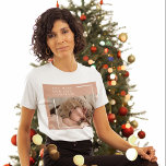 Modern Baby Photo | You Make My Life Complete Gift T-Shirt<br><div class="desc">Modern Baby Photo | You Make My Life Complete Gift</div>