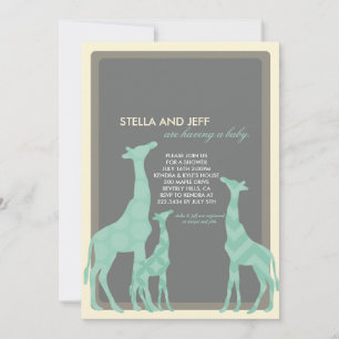 Modern Baby Shower Invitation   No. 2