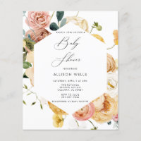 Modern Baby Shower Invitation | Sutton Flyer