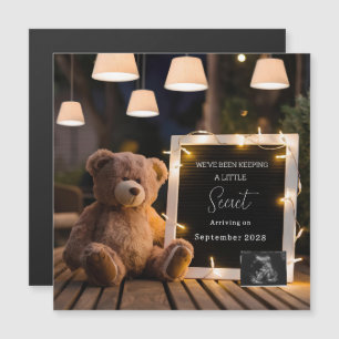 modern baby surprise Pregnancy announcement 