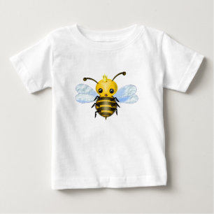 Modern Baby T-Shirt with Baby Queen Bee
