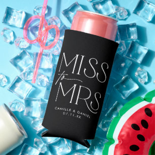 Modern Bachelorette Seltzer Can Cooler