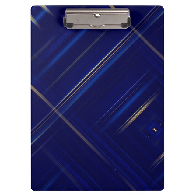 Modern Background Design Clipboard (Front)