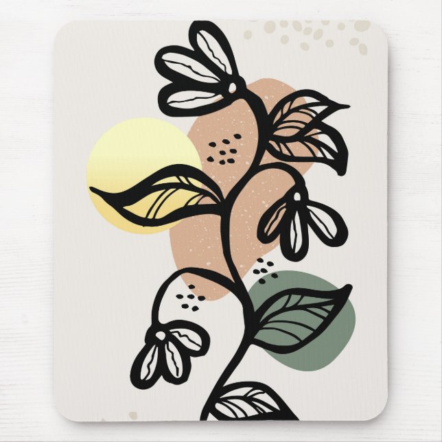  Modern background design  Mouse Pad (Front)
