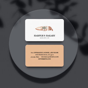 Modern Bakery Professional Logo Business Card