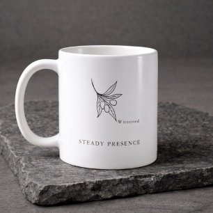 Modern Baptism God Parent Sponsor Mug Gift