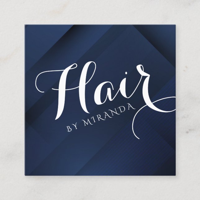 Modern Barbershop Appointment Card (Front)