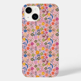 Modern Batik Rose Shadow Case-Mate iPhone 14 Case