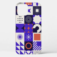 Modern Bauhaus: Bold Geometric Pattern.