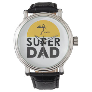 Modern Beautiful Design "SUPER DAD" Watch