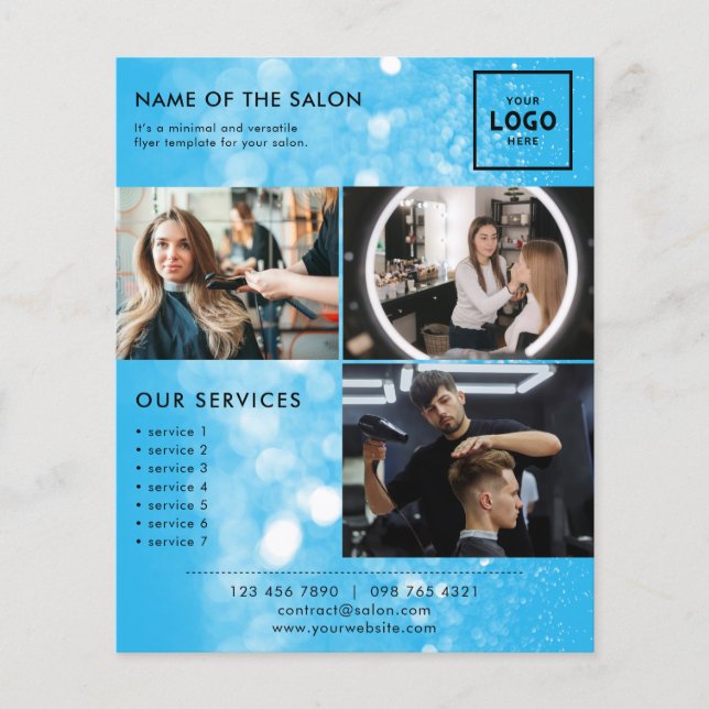 Modern Beauty Branding Design for Professionals Flyer (Front)