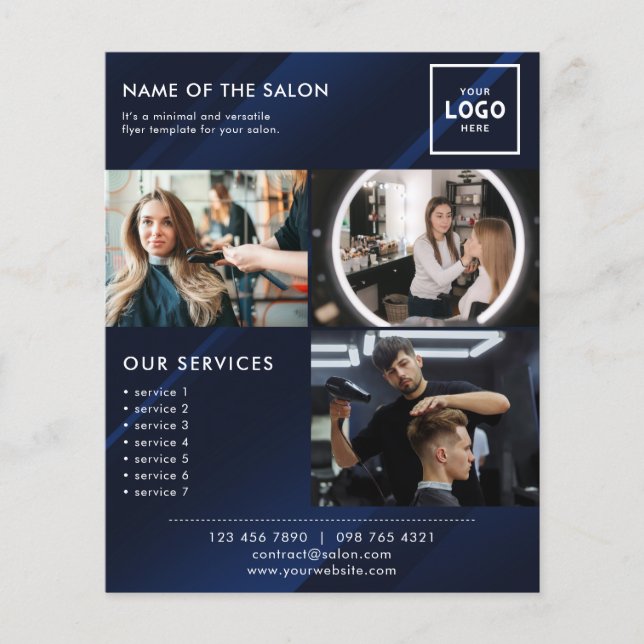 Modern Beauty Branding Design for Professionals Flyer (Front)