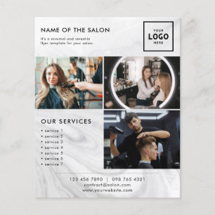 Modern Beauty Branding Design for Professionals Flyer