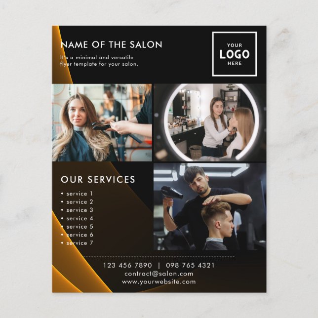 Modern Beauty Branding Design for Professionals Flyer (Front)