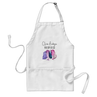 Modern Beauty Swatch Makeup Artist Standard Apron