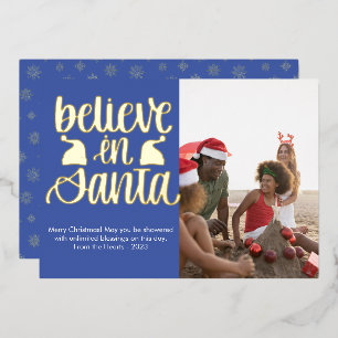 Modern Believe in Santa Photo