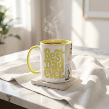 Modern Best Dog Dad Photo