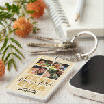Modern Best Ever Bonus Dad | Photo Collage Key Ring<br><div class="desc">Looking for a fun cool gift for fathers day or a birthday, this cool key chain is the perfect keepsake for Dads, stepdads, new dads, bonus dads and dog dads. The keyring features 4 photos and the template message reads 'BEST EVER BONUS DAD' and is personalised with your childs name....</div>