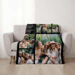 Modern Best Friends Forever | 6 Photo Fleece Blanket<br><div class="desc">Searching for a heartfelt gift that your bestie will treasure forever? Look no further! Introducing our customisable Best Friends Blanket, the perfect gift from the heart. This isn't just a blanket, it's a keepsake, a warm and cosy reminder of shared moments and deep-seated friendship. Six slots for your favourite photos...</div>