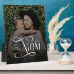 Modern Best Mom Ever Photo Mothers Day Gifts Plaque<br><div class="desc">Celebrate Mom’s love, strength, and heart with this Modern Best Mom Ever Personalized Photo Plaque. Featuring your favorite photo and clean, modern typography, this elegant plaque transforms a cherished memory into a meaningful keepsake she can proudly display anywhere—on her desk, shelf, or wall. Perfect for Mother’s Day, birthdays, or special...</div>