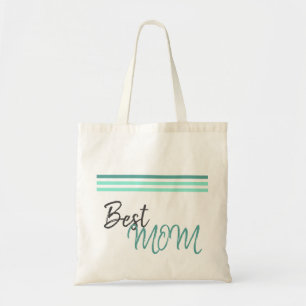 Modern Best Mom Mother`s Day Tote Bag