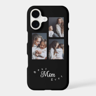 Modern Best Mum Ever Elegant Script Black 3 Photo