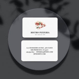 Modern Best Pizza In Town Professional  Business Card