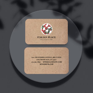 Modern Best Salad In Town Professional  Business Card