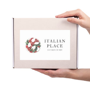 Modern Best Salad In Town Professional Rectangular Sticker