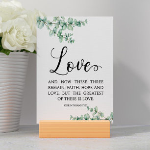 Modern Bible Verse Corinthians Card