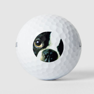 modern big Boston Terrier Golf Balls